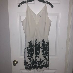 Dress The Population Black and White Dress